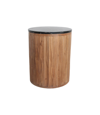 Raw Materials Langkawi bijzettafel marmer zwart