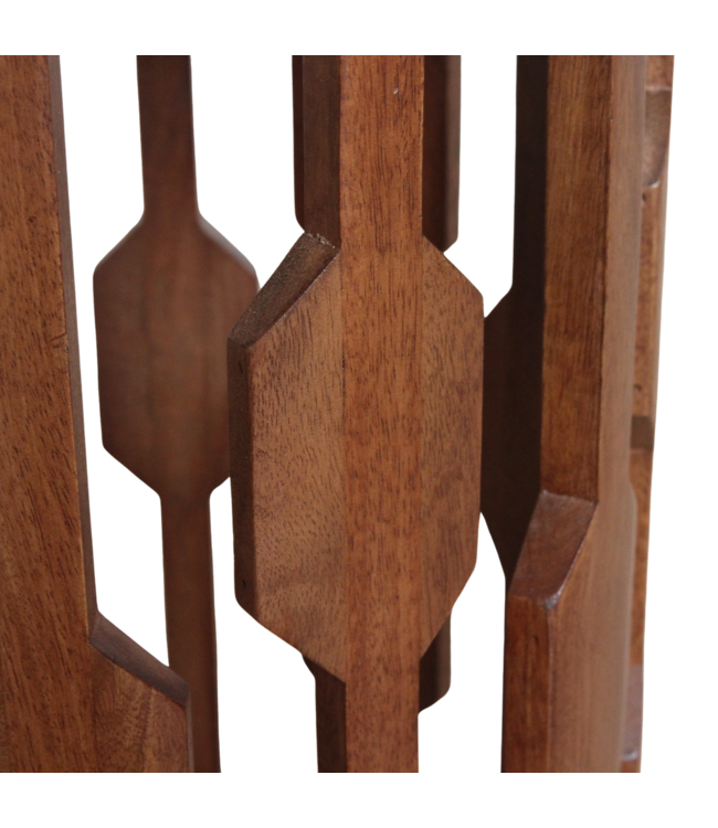 Lampung bijzettafel marmer zwart - 40x40x50 cm