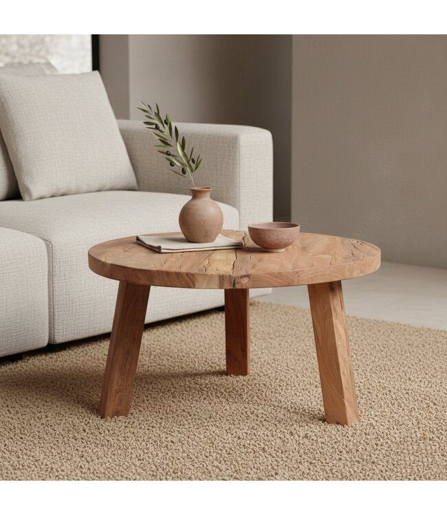 Raw Materials Farmwood salontafel rond
