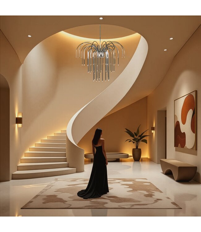 Leclercq & Bouwman kroonluchter Glamour 56-lichts