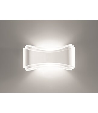 Leclercq & Bouwman Wandlamp Linea ovaal wit