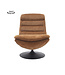 Tower Living fauteuil Marano Caramel Brown (draaibaar)