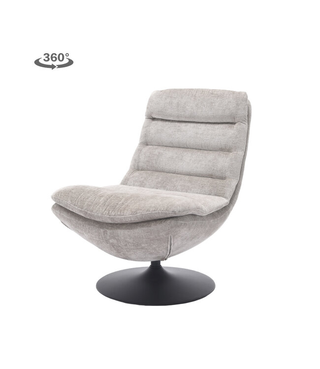 Tower Living fauteuil Marano Ice Grey (draaibaar)
