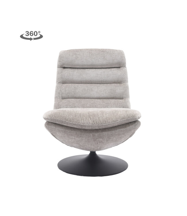 Tower Living fauteuil Marano Ice Grey (draaibaar)