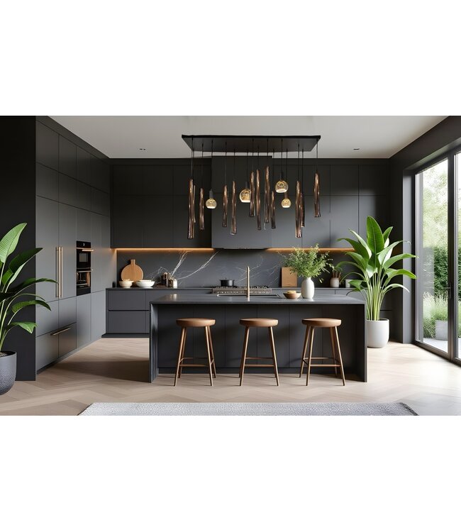 Leclercq & Bouwman hanglamp Forza brons