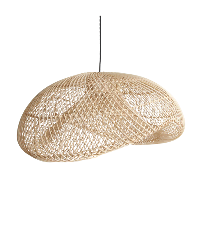Raw Materials Maze rotan hanglamp organic XL - Ø 75x31 cm