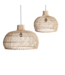 Raw Materials hanglamp Maze rotan naturel -Ø 57x36 cm