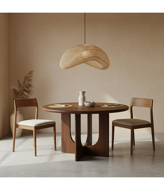 Raw Materials Maze rotan hanglamp organic XL - Ø 75x31 cm