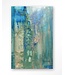 Urban Cotton glasschilderij Blue Green Abstract