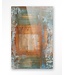 Urban Cotton Glasschilderij Blue Ocker Abstract 1