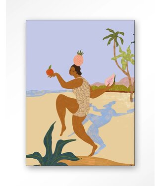 Urban Cotton Wandkleed Balancing Act