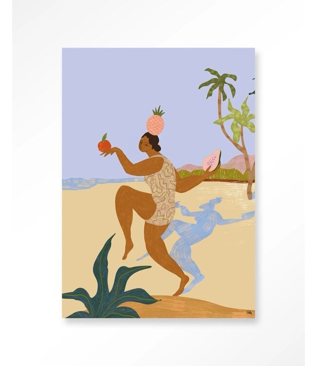 Urban Cotton wandkleed Balancing Act