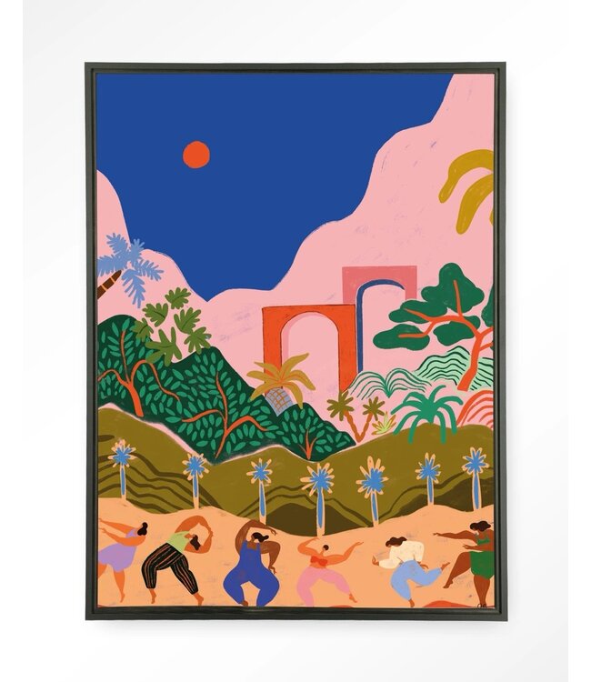 Urban Cotton wandkleed Dancing in Paradise