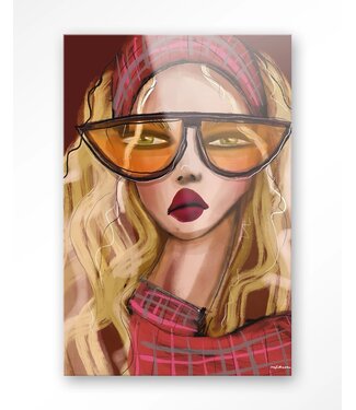 Urban Cotton Glasschilderij I’m a 90s girl