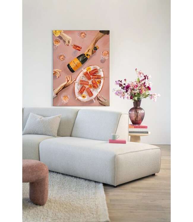 Urban Cotton Wandkleed Champagne And Icecreams