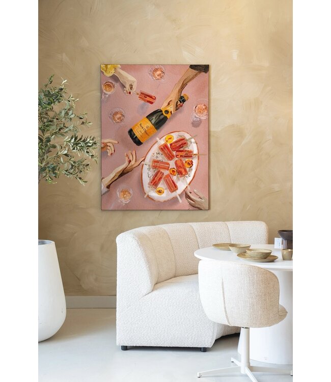 Urban Cotton Wandkleed Champagne And Icecreams