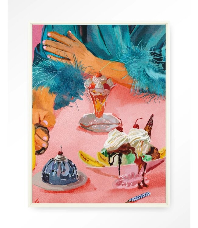 Urban Cotton Wandkleed Ice Creams