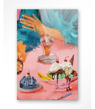 Urban Cotton Glasschilderij Ice Creams