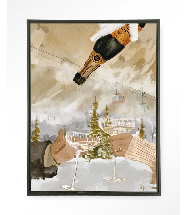 Urban Cotton Wandkleed Winter Champagne