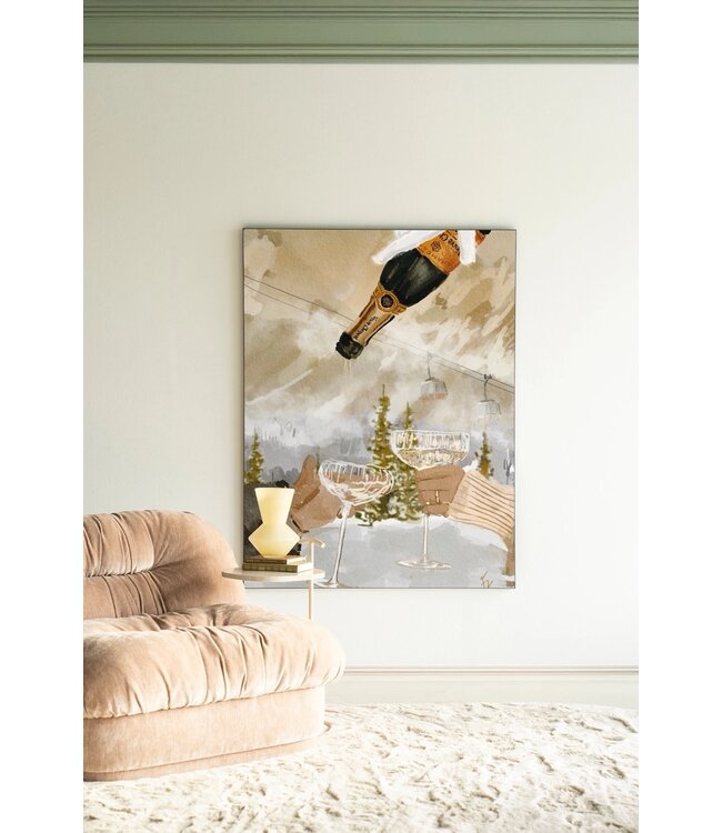 Urban Cotton Wandkleed Winter Champagne