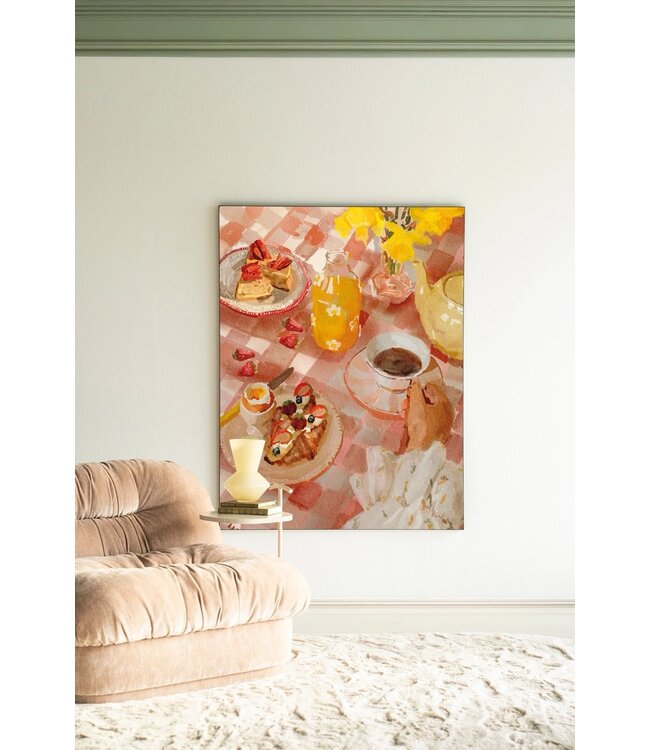 Urban Cotton Wandkleed Spring Breakfast