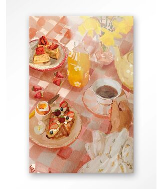 Urban Cotton Glasschilderij Spring Breakfast