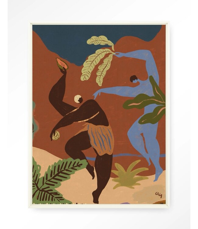 Urban Cotton wandkleed Wild Rhythm