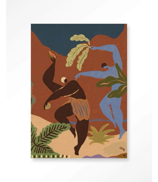 Urban Cotton wandkleed Wild Rhythm