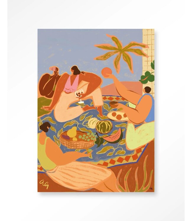 Urban Cotton wandkleed Summer Picnic