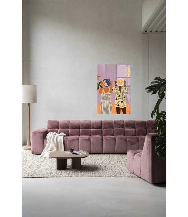 Urban Cotton glasschilderij Sun & Moon