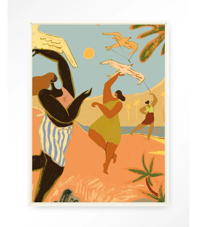 Urban Cotton wandkleed Fly High