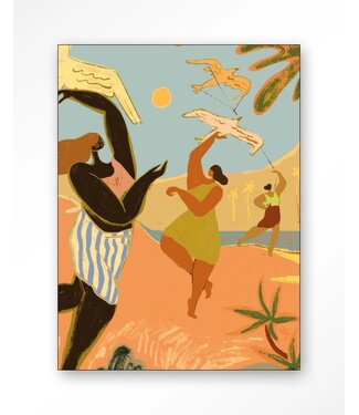 Urban Cotton Wandkleed Fly High