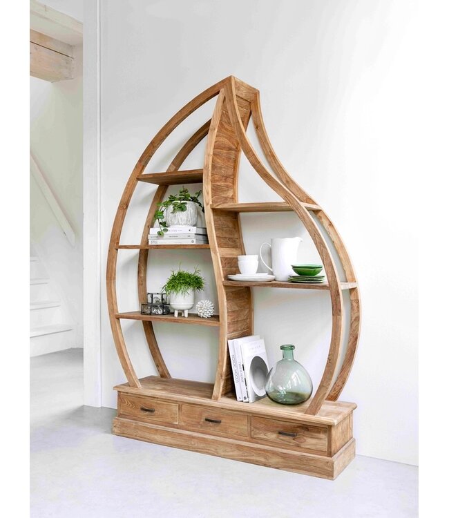 MUST Living boekenrek Drop met open vakken