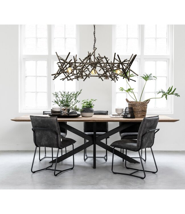 Leclercq & Bouwman hanglamp BRUT Brons