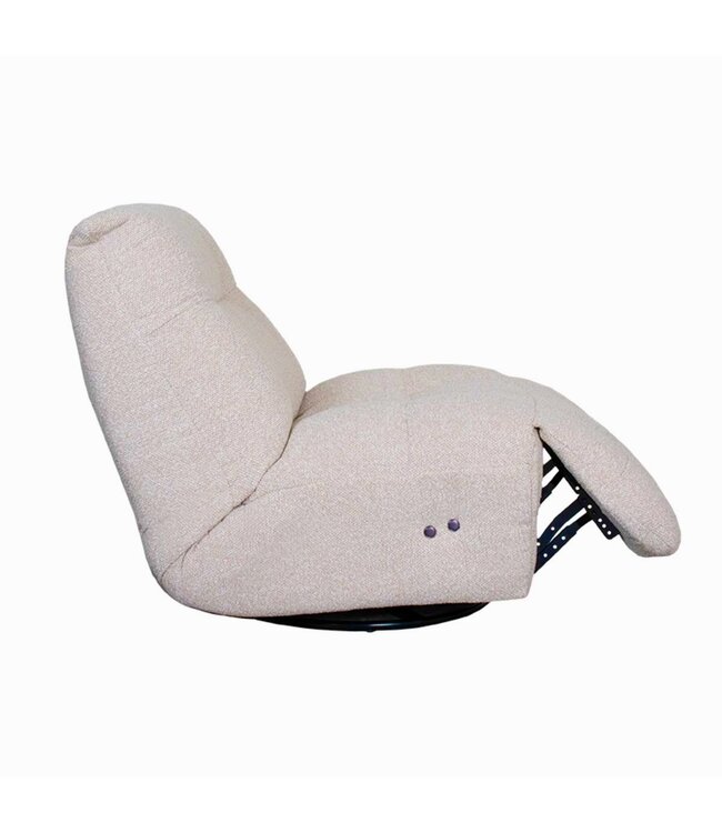 Elektrische Fauteuil Relax and Recharge Naturel Royal Boucle