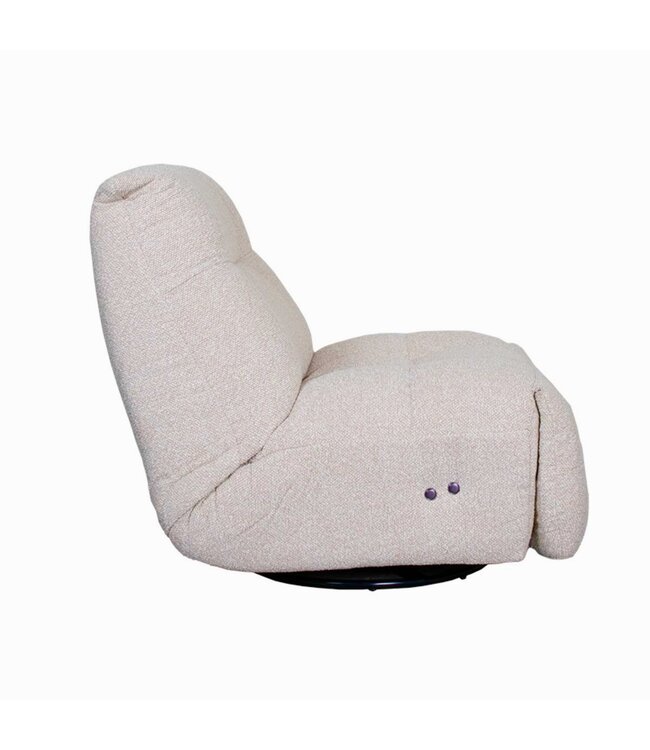 Elektrische Fauteuil Relax and Recharge Naturel Royal Boucle