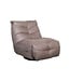 Elektrische Relaxfauteuil Powernap Station Taupe Micro Suede