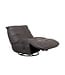 Elektrische Relaxfauteuil Powernap Station Antraciet Micro Suede
