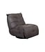 Elektrische Relaxfauteuil Powernap Station Antraciet Micro Suede