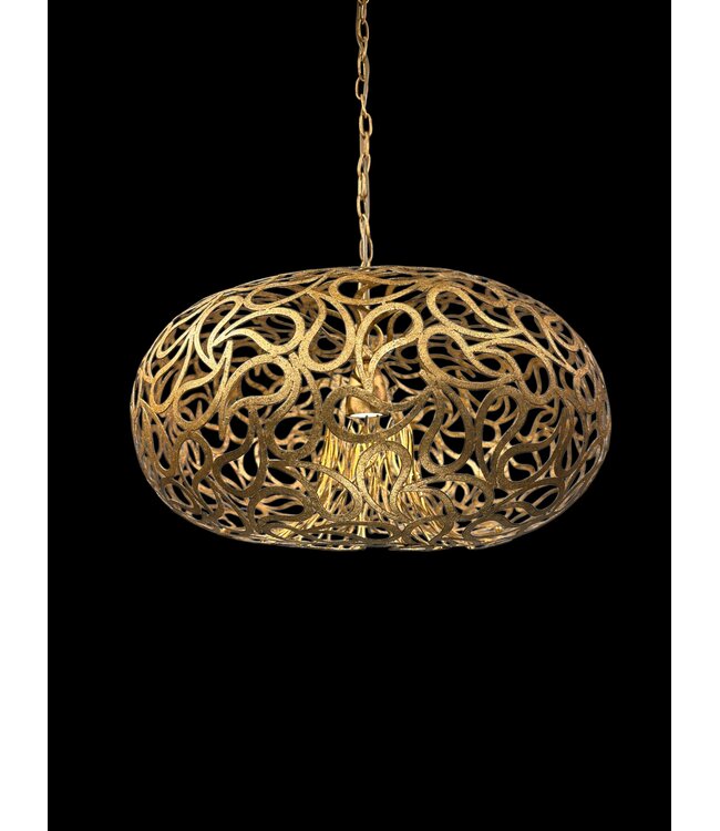 Leclercq & Bouwman hanglamp MOMO Ambachtelijk Gold