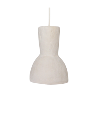 Raw Materials Chalk hanglamp Moro - 15x15x21,5 cm