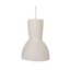 Raw Materials Chalk hanglamp Moro - 15x15x21,5 cm