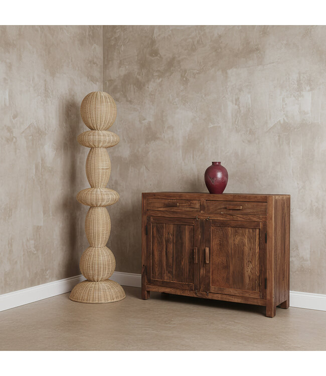 Raw Materials Tao rotan vloerlamp mt L