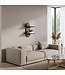 Raw Materials Bullnose mangohouten wandplank dubbel