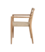 Raw Materials Verano teak tuinstoel met armleuning - Naturel (set van 2)