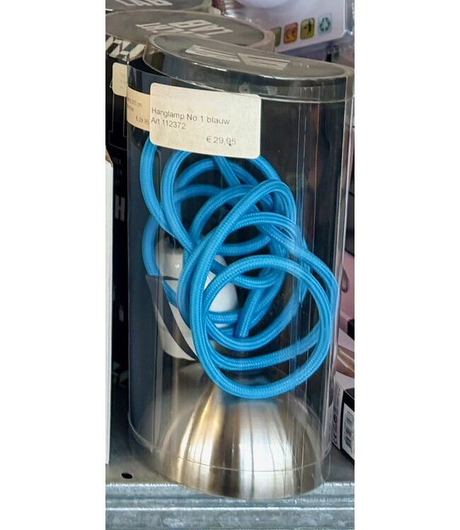 Het Lichtlab No1. Hanglamp stijkijzersnoer