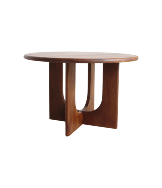 Raw Materials Bullnose Coliseo ronde mangohouten eettafel - Ø 120 cm
