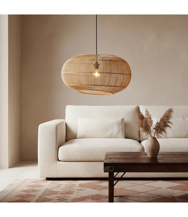 Raw Materials hanglamp Luna Orbit naturel