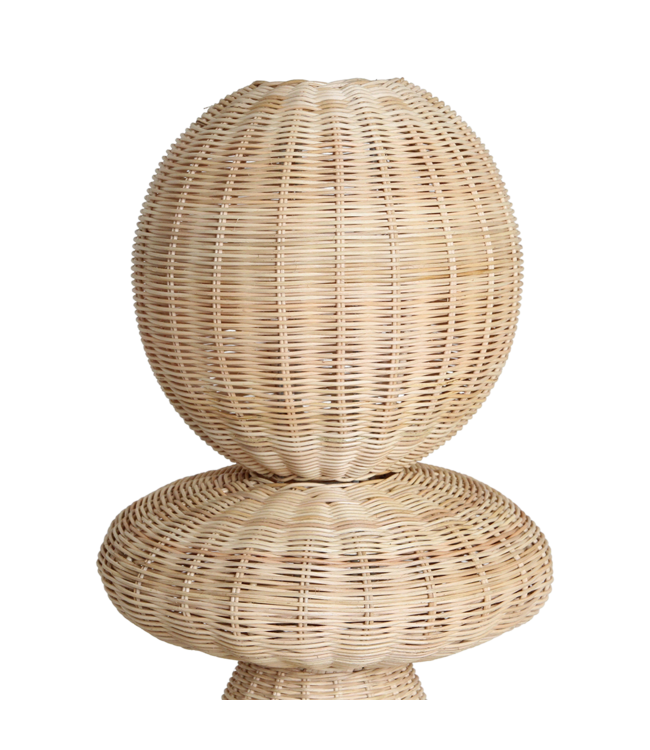 Raw Materials Tao rotan vloerlamp mt S
