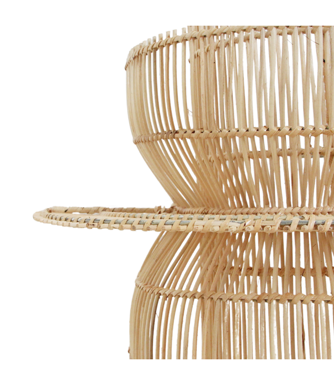 Raw Materials wandlamp Saturn rotan